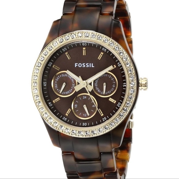 Fossil Accessories - Fossil Tortoise Shell Watch